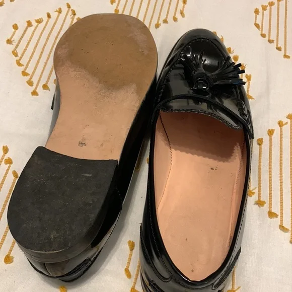 J. Crew Black Tassel Loafers - Picture 4 of 7